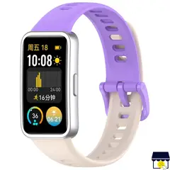 GENERICO - Correa de silicona para Huawei Band 8 / 9 / 10 - Lila mix