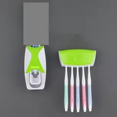 GENERICO - Dispensador automático de cepillos de dientes VERDE
