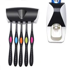 GENERICO - Dispensador automático de cepillos de dientes NEGRO