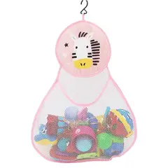 GENERICO - Cesta para Juguetes para el baño con forma de Cebra