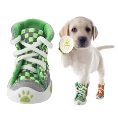 GENERICO - Zapatilla para mascota Talla 3- Verde