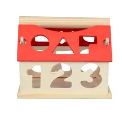 GENERICO - Casa Encajable Armable con Números para niños