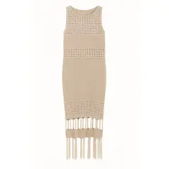 AMA OUTFITTERS - VESTIDO TEJIDO EN HILO BELICE