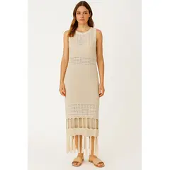 AMA OUTFITTERS - VESTIDO TEJIDO EN HILO BELICE