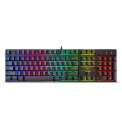 CYBERTEL - Teclado Gamer RainbowLED Antighosting Xtreme CYB K505
