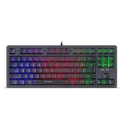 CYBERTEL - Teclado Gamer RainbowLED Antighosting Xtreme CYB K501