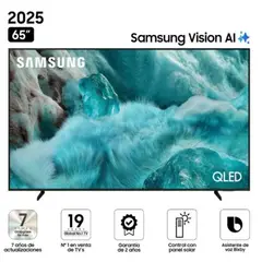 SAMSUNG - Televisor 65 QLED Smart UHD 4K Vision Ai QN65Q7FAAG