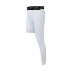 PRO ATHLETIC - PANTALONETA ONE LEG IZQUIERDA - BLANCA