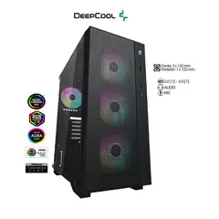 DEEPCOOL - Case MATREXX 55 MESH ADD-RGB 4F Vidrio Templado
