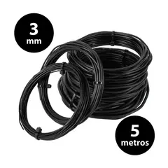 GENERICO - Alambre Aluminio Anonizado para Modelar Bonsai 3 mm x 5 metros