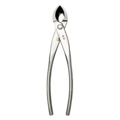 GENERICO - Tijera para Bonsái Podadora Cóncava Acero Inoxidable Tamaño: 21 cm