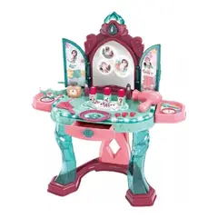 GENERICO - Tocador Infantil De Belleza Con Luces y Sonido