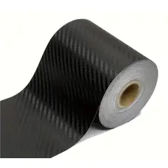 GENERICO - CINTA VINIL FIBRA DE CARBONO ROLLO 3D 5 CM X 3 M