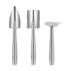 GENERICO - Juego de Herramientas para Jardín 3 piezas