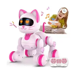 GENERICO - Gatito Electrónico Interactivo con Control Remoto