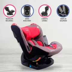 SAFETY 1ST - Silla de Auto para Bebé »RECLINE NEW» Red