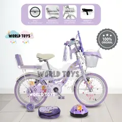 KINGDOM - Bicicleta Deportiva Canasta Aro 20 «STASIA» Purple