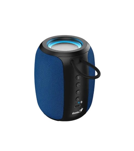 Parlante Bluetooth SP-915BT 5W 6h MIC AI COPILOT RGB BLACK/BLUE