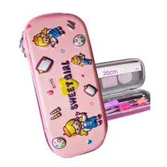 GENERICO - CARTUCHERA SWEET GIRL ESCOLAR 3D PARA NIÑOS