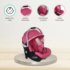 EBABY - Portabebé de Lujo «MACIEL DELUXE» Pink