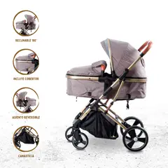 EBABY - Coche Deportivo Moisés «SATURNO DELUXE» ARENA