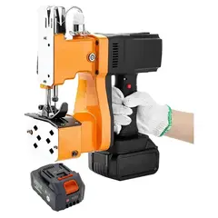 GENERICO - Maquina Cosedora Cerradora Sacos Inalámbrica Con 2 Baterías