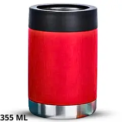 ICHIMATSU - Enfriador Latas Cerveza Rojo A/Inox 12 Onz-