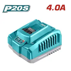 TOTAL TOOLS - Cargador Rápido Total 20v 4ah -TFCLI20411