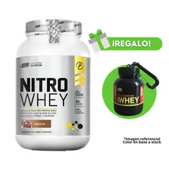 UNIVERSE NUTRITION - PROTEÍNA NITRO WHEY 1KG CHOCOLATE + PORTAPROTEINA