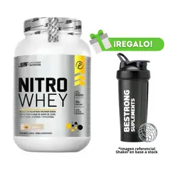 UNIVERSE NUTRITION - PROTEÍNA NITRO WHEY 1KG COOKIES + SHAKER