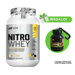 UNIVERSE NUTRITION - PROTEÍNA NITRO WHEY 1KG COOKIES + PORTAPROTEINA