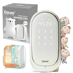 DAUER - Calentador Doble de Biberones Alimentos y Esterilizador 8en1