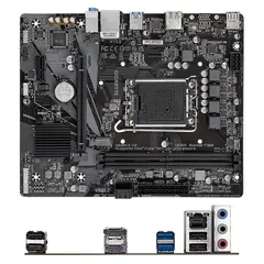 GIGABYTE - Motherboard H610M K V2 H610 LGA1700 Micro ATX