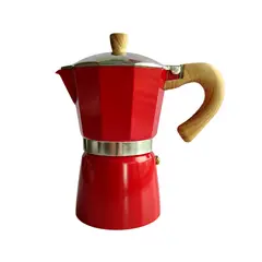 CORBETTA - Cafetera Moka Italiana Roja 9 Tazas - Vintage