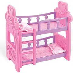 GENERICO - Camarote Rosa para Muñecas con Accesorios