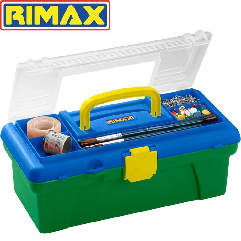 Caja de Herramienta 12 Tapa Organizadora VerdeAzul Aventura-
