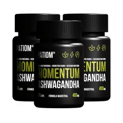 GENERICO - Ashwagandha Momentum 400 mg Pack 3x2 Patiom