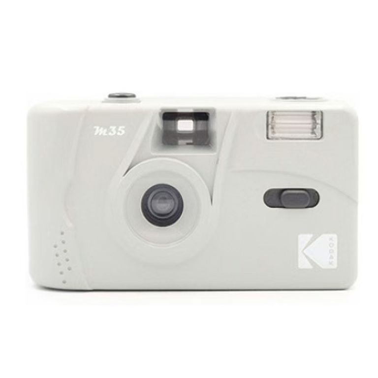 Cámara Fotográfica M35 35mm Analógica con Flash - Blanco