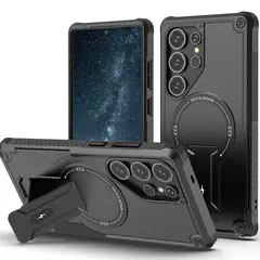 OEM - Carcasa Case Para Galaxy S25 Carga Magnética Soporte Vertical