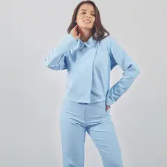 DOLCATTA - Saco Zoey - Light Blue Color -