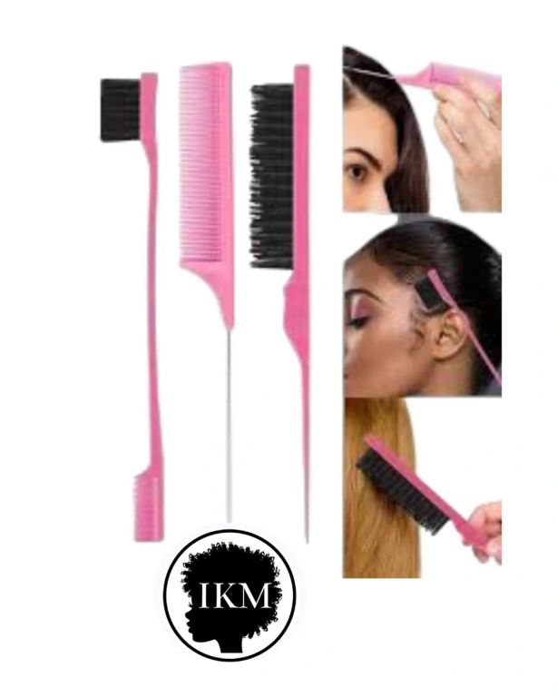 Kit Peine Cepillo Pulidor Para Peinar Cabello en MORADO