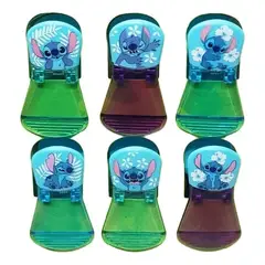 DISNEY - Clips de cocina Magnetico para sellado de Bolsas Stitch