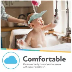 NUBY - Gorro de baño para bebés