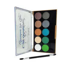 GENERICO - Paleta de 10 sombras Flower Secret