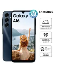 SAMSUNG - Celular Galaxy A16 4GB 128GB Negro