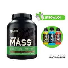 OPTIMUN NUTRITION - PROTEÍNA SERIOUS MASS CHOCOLATE 6 LB + XB