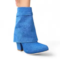 GENERICO - Bota Mujer Hawai Baja Taco 9 1299 5C-85 Color Jean