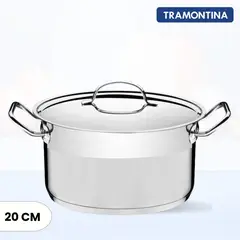 TRAMONTINA - Olla Profesional Baja 20 Cm
