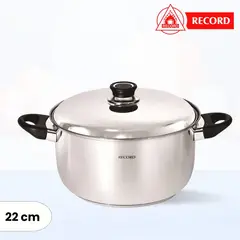 RECORD - Olla de Acero Inox Luxe N° 22 - Tapa de Acero