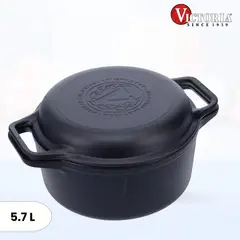 VICTORIA - Olla de Hierro Fundido Cooker 5.7 lt